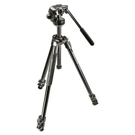 Manfrotto Stativkit 290 Xtra +128RC Tvåvägshuvud