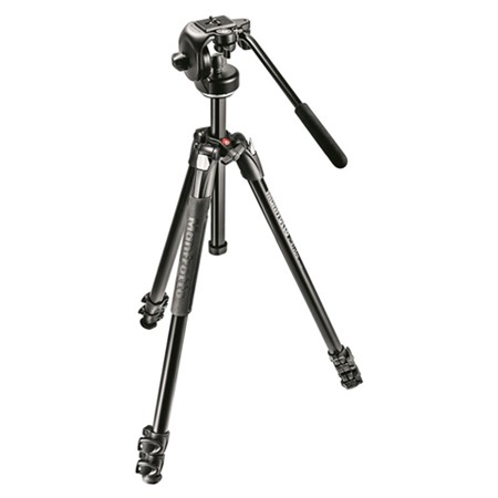 Manfrotto Stativkit 290 Xtra +128RC Videohuvud