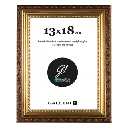Galleri1 antik guld 15 x 20 cm