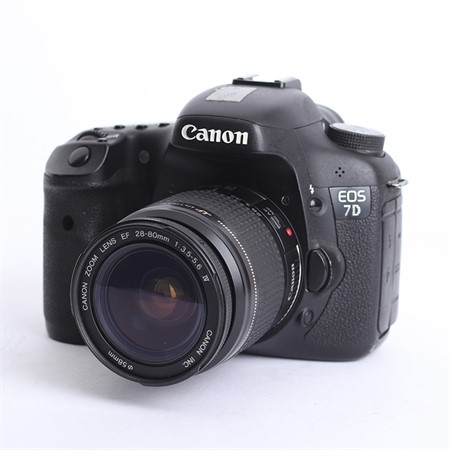 Canon EOS 7D Kamerahus + 28-80  (Begagnad)