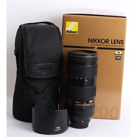 Nikon 70-200/2,8E FL ED VR (Begagnad)