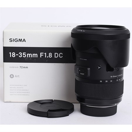 Sigma 18-35/1,8 Art till Nikon (Begagnad)