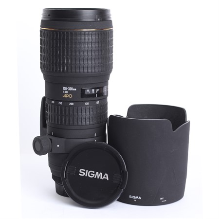 Sigma 100-300/4 EX IF HSM APO till Nikon (Begagnad)