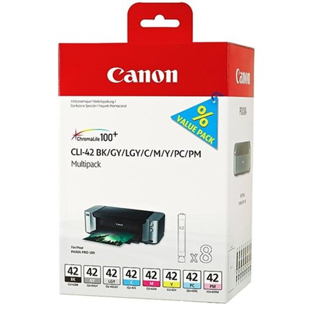 Canon CLI-42 Multipack 8 Färger (PRO-100s)