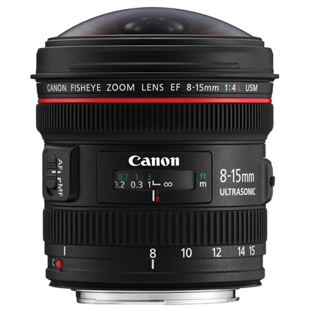 Canon EF 8-15/4 L Fisheye USM