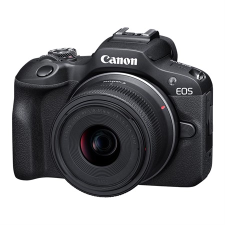 Canon EOS R100 + 18-45 front