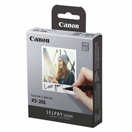 Canon XS-20L papper/färg till Selphy Square