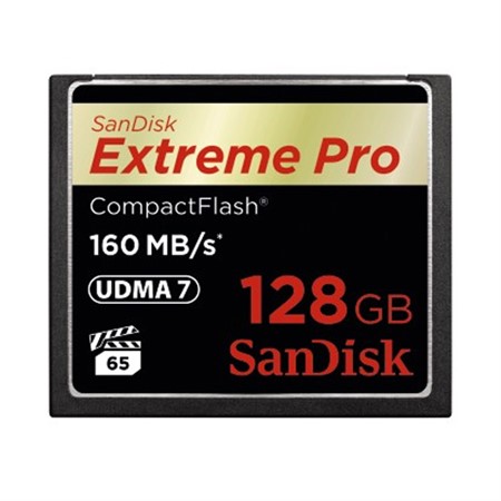 SanDisk Compact Flash Extreme Pro 128GB 160MB/s