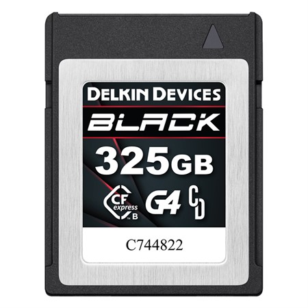 Delkin CFexpress Black 325GB G4