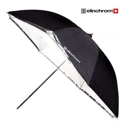 Elinchrom Paraply 85 cm Vit/Transparent