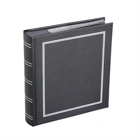 Emerald fotoalbum 200 plastfickor 11x15 svart