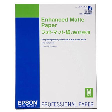 Epson A2 Enhanced Matte Paper 50st