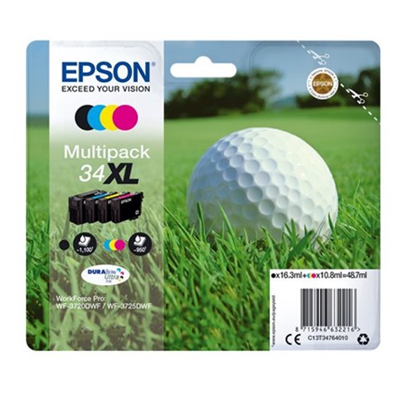 Epson 34XL Multipack C/M/Y/BK