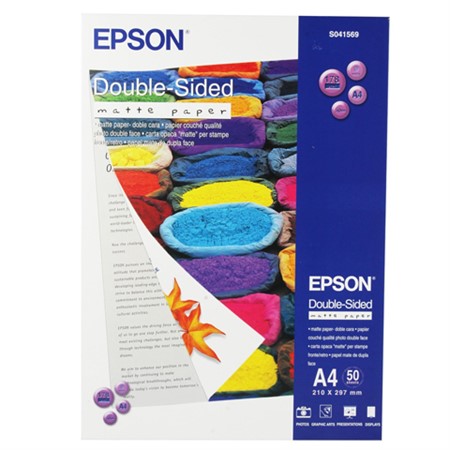 Epson A4 Duo dubbelsidigt matt 178g 50-pack