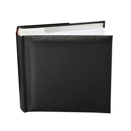 Fotolbum Estancia Bokbundet Svart med fotofickor för 100 11x15 cm