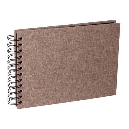 Focus Base Line Canvas Klistra-in svarta blad 23x17cm Brown