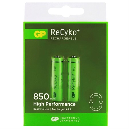 GP ReCyko NiMH AAA 850 mAh 2-pack