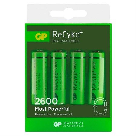 GP ReCyko NiMH AA 2600 mAh 4-pack