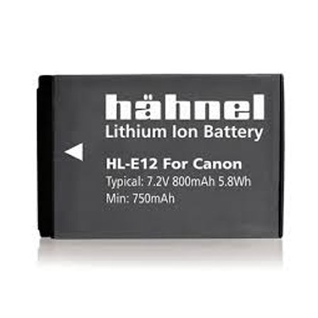 Hähnel Batteri Canon HL-E12 (motsv LP-E12)