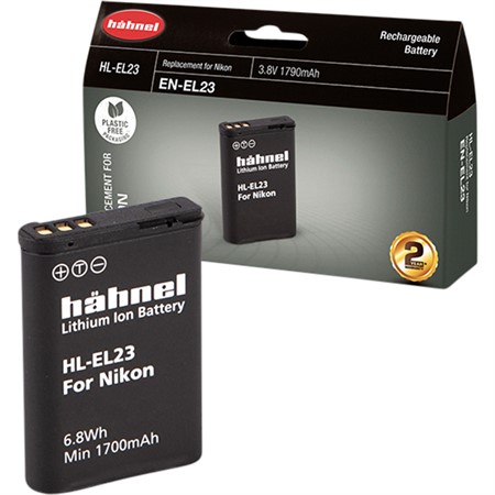 Hähnel Batteri Nikon HL-EL23 (motsv EN-EL23)