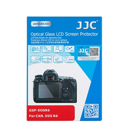 JJC LCD-skydd Optical Glass till Canon R6/R7