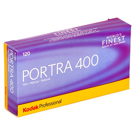 Kodak Portra 400 120 5-pack