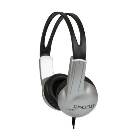 Koss Hörlur UR10 On-Ear Silver