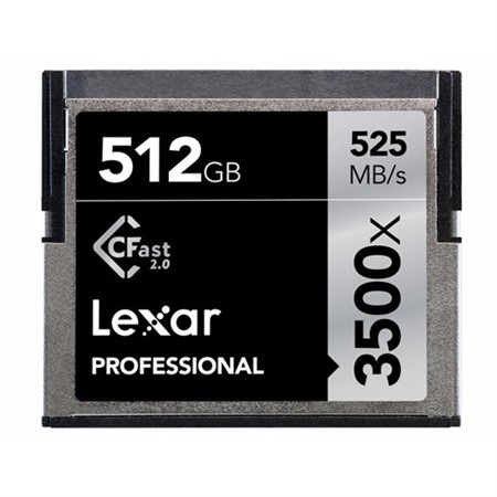 Lexar Pro CFast 512GB 525MB/s