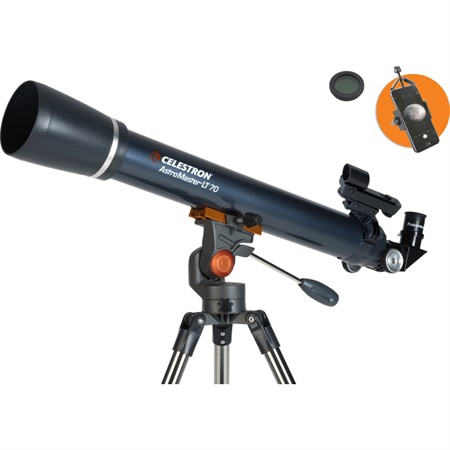 Celestron Astromaster LT70AZ med mobiladapter