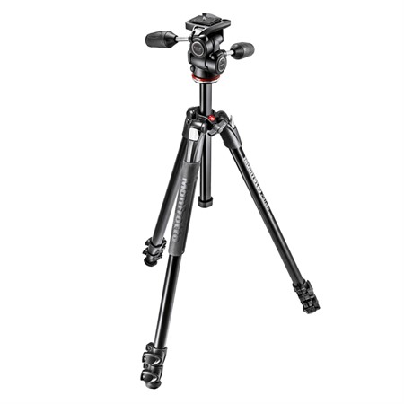 Manfrotto stativkit 290 Xtra + MH804 Trevägshuvud