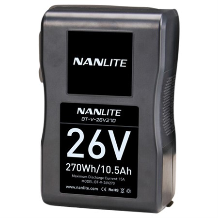 NanLite Batteri V-mount 26V