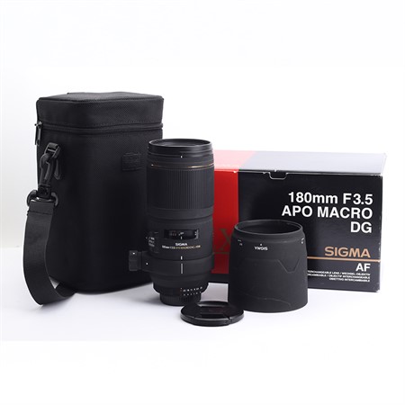 Sigma 180/3,5 EX DG OS HSM APO Macro till Nikon (Begagnad)