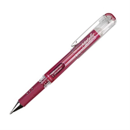 Pentel K230 Hybrid Metallic röd 1,0 mm gelpenna