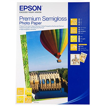 Epson 10x15 cm Premium Semigloss 50-pack