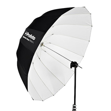 Profoto Paraply Deep M 105 cm Vit