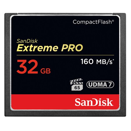 SanDisk Compact Flash Extreme Pro 32GB 160MB/s