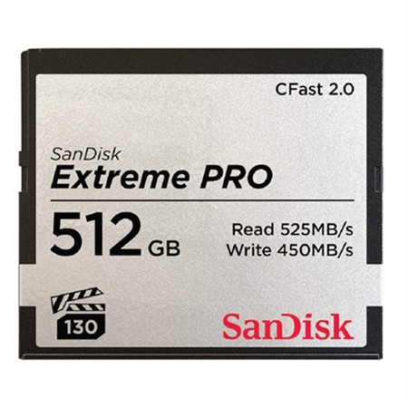 Sandisk CFast 2.0 Extreme Pro 512GB 525MB/s