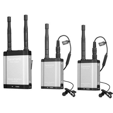 Saramonic Vlink2 Trådlös Tvåvägs (2xTX+RX)