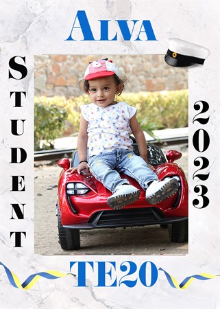 Studentplakat 50x70 cm Design 6