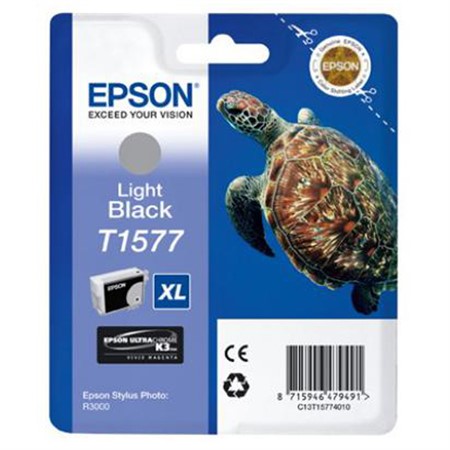 Epson T1577 Ljus Svart (R3000)