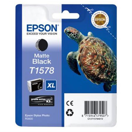 Epson T1578 Matt Svart (R3000)