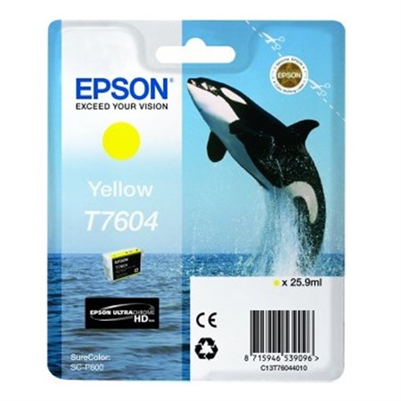 Epson T7604 Gul 26 ml (P600)