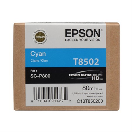 Epson T8502 Cyan 80 ml (P800)