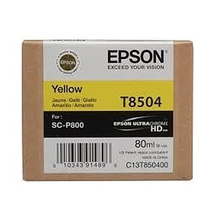 Epson T8504 Gul 80 ml (P800)