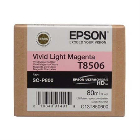 Epson T8506 Vivid Ljus Magenta 80 ml (P800)