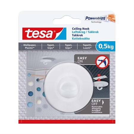 Tesa Självhäftande Takkrok 0,5 kg