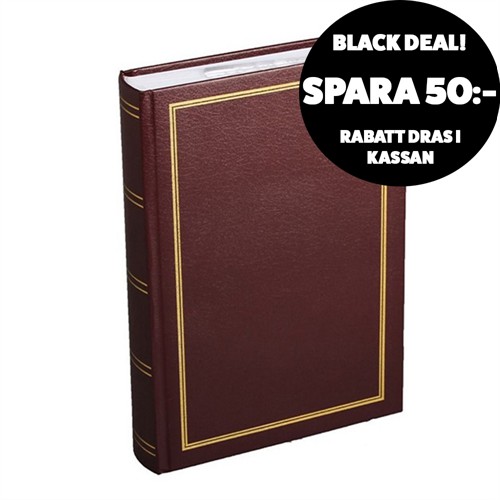 Estancia Diamant fotoalbum 300 bilder 10x15 Röd