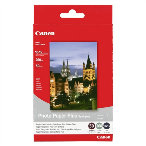Canon 10x15 cm Plus Semi Glossy SG-201 50-pack