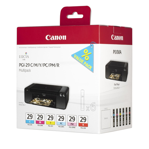 Canon PGI-29 Multipack 6 Färger