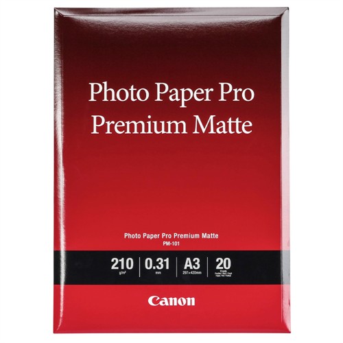Canon A3 Premium Matte PM-101 20-pack